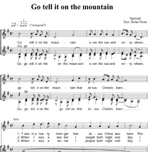 Go tell it on the mountain-1